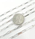 Load image into Gallery viewer, X16SS. Sterling Silver Flat Box Link Chain