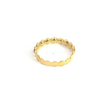 Load image into Gallery viewer, 14K Solid Gold Yellow Diamond Ring.