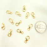 Load image into Gallery viewer, 0014TC2WR14KY. 14K Solid Gold Trigger Clasp 10mm