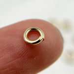 Load image into Gallery viewer, 14K5mm. 14K Solid Gold Open 5mm Jump Ring