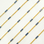 Load image into Gallery viewer, Silver Satellite Black Rhodium Tube Chains