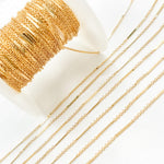 Load image into Gallery viewer, 14K Gold Filled Cable and Bars Chains