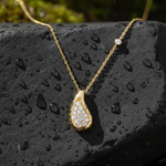 Load image into Gallery viewer, NFD71788. 14K Solid Gold Diamond Necklace