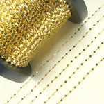 Load image into Gallery viewer, 14K Gold Flat Marina Link Unfinished Chain