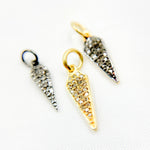 Load image into Gallery viewer, DC354. Diamond Sterling Silver Arrowhead Charm