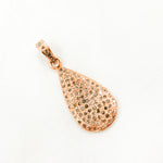 Load image into Gallery viewer, DP227. Diamond Sterling Silver Drop Pendant