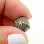 Load image into Gallery viewer, Silver Round Enamel Bead