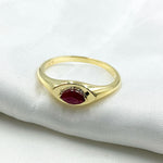 Load image into Gallery viewer, 14K Solid Gold Gemstone Ring.