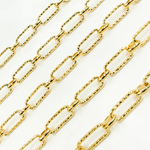 Load image into Gallery viewer, Gold Plated 925 Sterling Silver Paperclip Chain