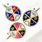 Load image into Gallery viewer, Buy Now Sterling Silver Lucky Round Pendants