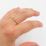 Load image into Gallery viewer, Shop 14K Yellow Gold Star Ring