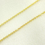 Load image into Gallery viewer, 14K Solid Gold Cable Chain