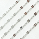Load image into Gallery viewer, Z105SS.  Sterling Silver Flat Marina Link Chain