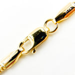 Load image into Gallery viewer, 160CCTD. 14k Solid Yellow Gold Snake Necklace