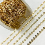 Load image into Gallery viewer, Sterling Silver Textured Circle Link Chains