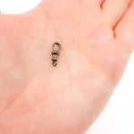 Load image into Gallery viewer, Buy Black Rhodium Sterling Silver Swivel Clasps
