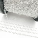 Load image into Gallery viewer, 925 Sterling Silver Big and Small Oval Link Chains