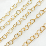 Load image into Gallery viewer, 14k Gold Smooth Heart Chain