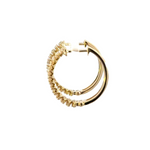 Load image into Gallery viewer, EHJ56873. 14k Solid Gold Diamond Hoops