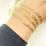 Load image into Gallery viewer, 3831CHRGF. 14K Gold Filled Figaro Link Chain