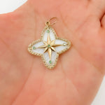 Load image into Gallery viewer, Buy 14K Solid Gold Star Pendant
