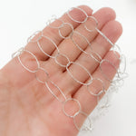 Load image into Gallery viewer, Silver Diamond Cut Cable Chain