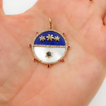 Load image into Gallery viewer, KG240. 14K Gold Flowers Pendant