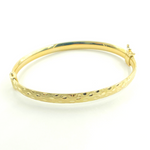 Load image into Gallery viewer, Bangle14. 14K Solid Gold Matte Textured Bangle