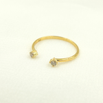 Load image into Gallery viewer, 14K Solid Gold Diamond Ring.