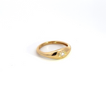 Load image into Gallery viewer, 14k Solid Gold Diamond Ring.