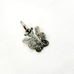 Load image into Gallery viewer, DC439. Diamond Sterling Silver Butterfly Charm