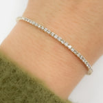 Load image into Gallery viewer, BNL68545. 14K Solid Gold Diamond Bangle