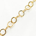 Load image into Gallery viewer, 679FLGF. 14K Gold Filled Hammered Round Link Chain