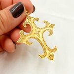 Load image into Gallery viewer, DP307. Diamond Sterling Silver Cross Pendant
