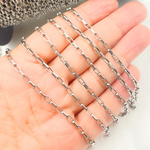 Load image into Gallery viewer, Shop Now Oxidized Sterling Silver Smooth Box Link Chain