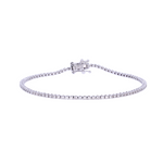 Load image into Gallery viewer, 14K Solid Gold Diamond Tennis Bracelet