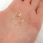 Load image into Gallery viewer, Gold-filled Ear Wire with Coil