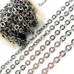 Load image into Gallery viewer, Silver Round Link Chain