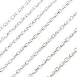 Load image into Gallery viewer, Silver Infinity Cable Chain