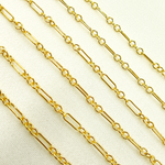 Load image into Gallery viewer, 14K Gold Filled 1 Long & 3 Short Link Chain