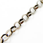 Load image into Gallery viewer, Sterling Silver Rolo Chain