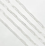 Load image into Gallery viewer, V124SS. Sterling Silver Paperclip Chain
