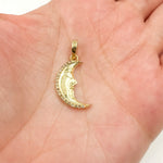 Load image into Gallery viewer, Silver Moon Pendant
