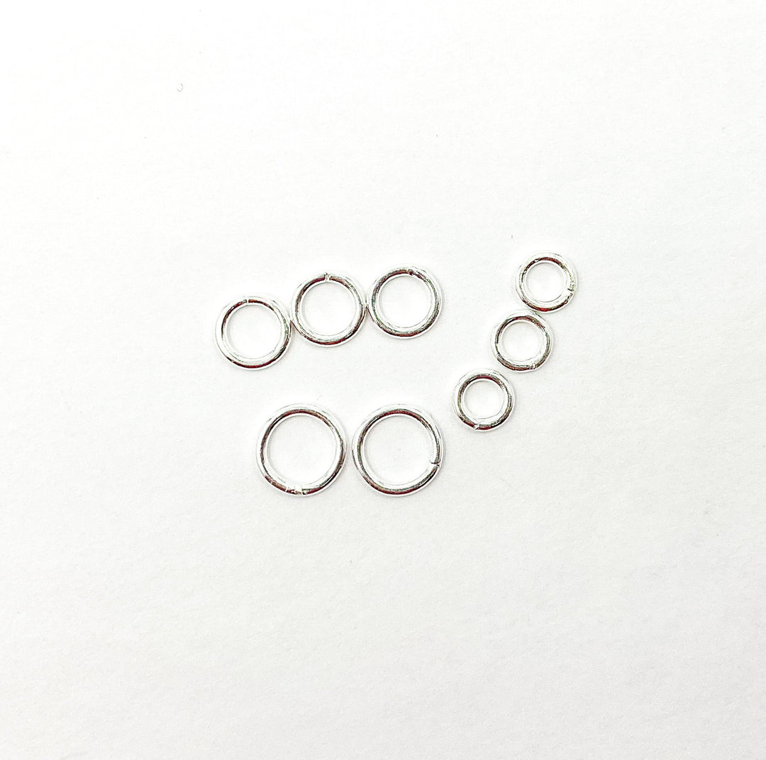 925 Sterling Silver Close Jump Ring 20 Gauge 4mm. 5004460C