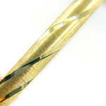 Load image into Gallery viewer, Bangle19. 14K Solid Gold Matte Textured Bangle