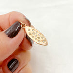 Load image into Gallery viewer, DC781. Diamond Sterling Silver Leaf Shape Pendant