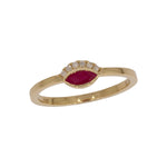Load image into Gallery viewer, CR97258. 14K Solid Gold Diamond and Gemstone Rings