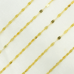 Load image into Gallery viewer, 14k Gold Flat Marina Link Chain