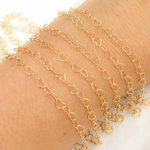 Load image into Gallery viewer, 629FGF. 14K Gold Filled Heart Link Chain
