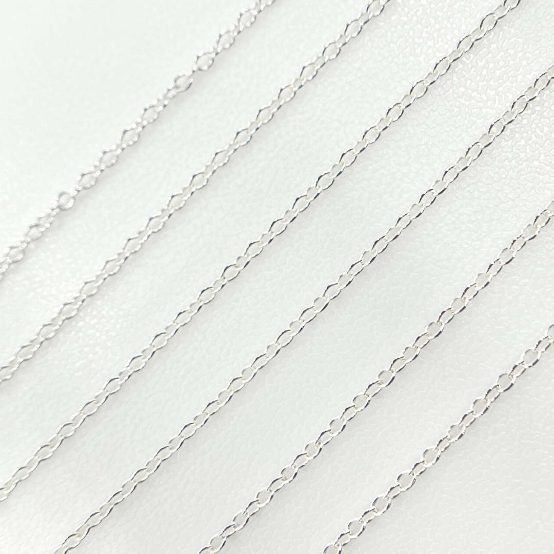 925 Sterling Silver Cable Chain. 1617SS